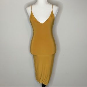 Mustard dress